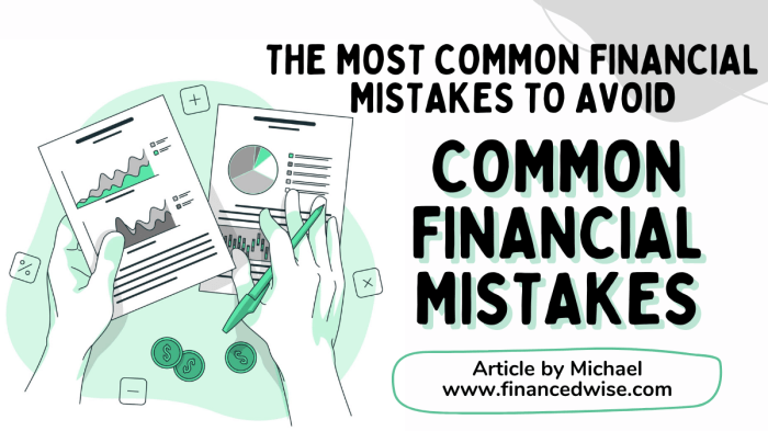 Mistakes financial avoid worst