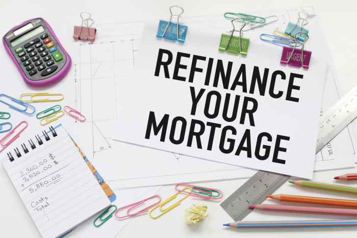 Mortgage refinance refinancing