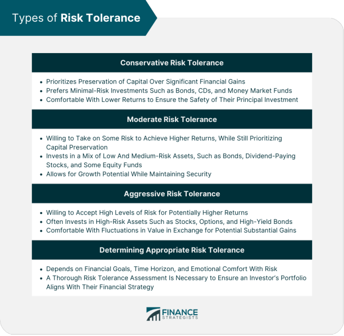 Risk tolerance conservative scale moderate financial aggressive